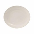 Tuxton China Vitrified China Platter Eggshell - 8.375 x 6.75 in. - 3 Dozen VEH-083